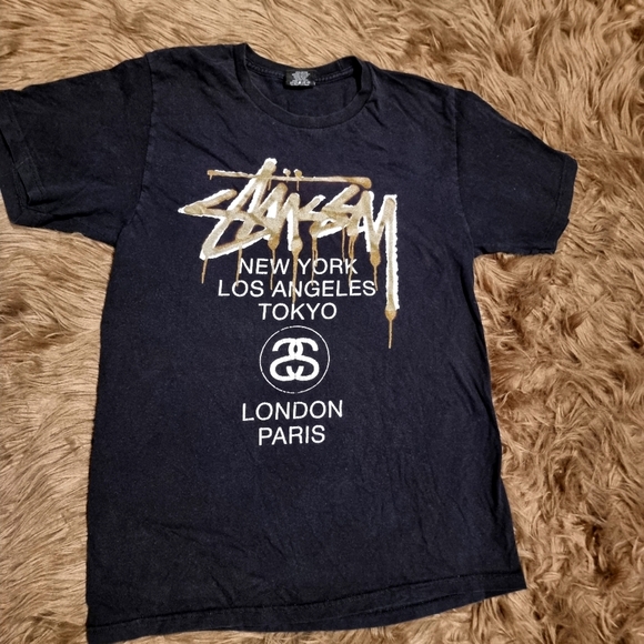 Stussy black shirt size M